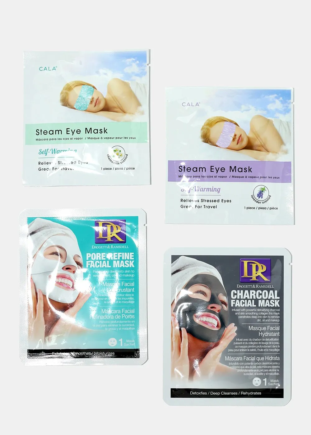 12-Piece Hydrating Sheet Mask Set