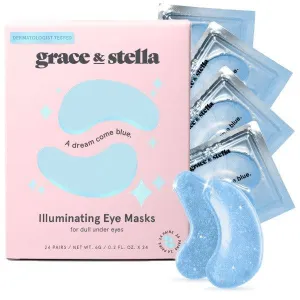 Blue Illuminating Under Eye Masks