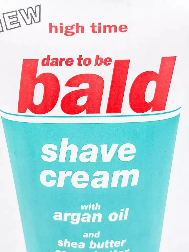 Bump Stopper Bald Shave Cream With Argan Oil 142g