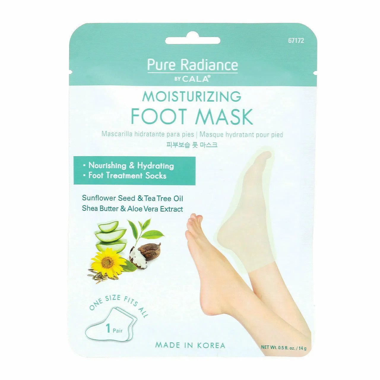 Cala: MOISTURIZING FOOT MASK SOCKS #67172