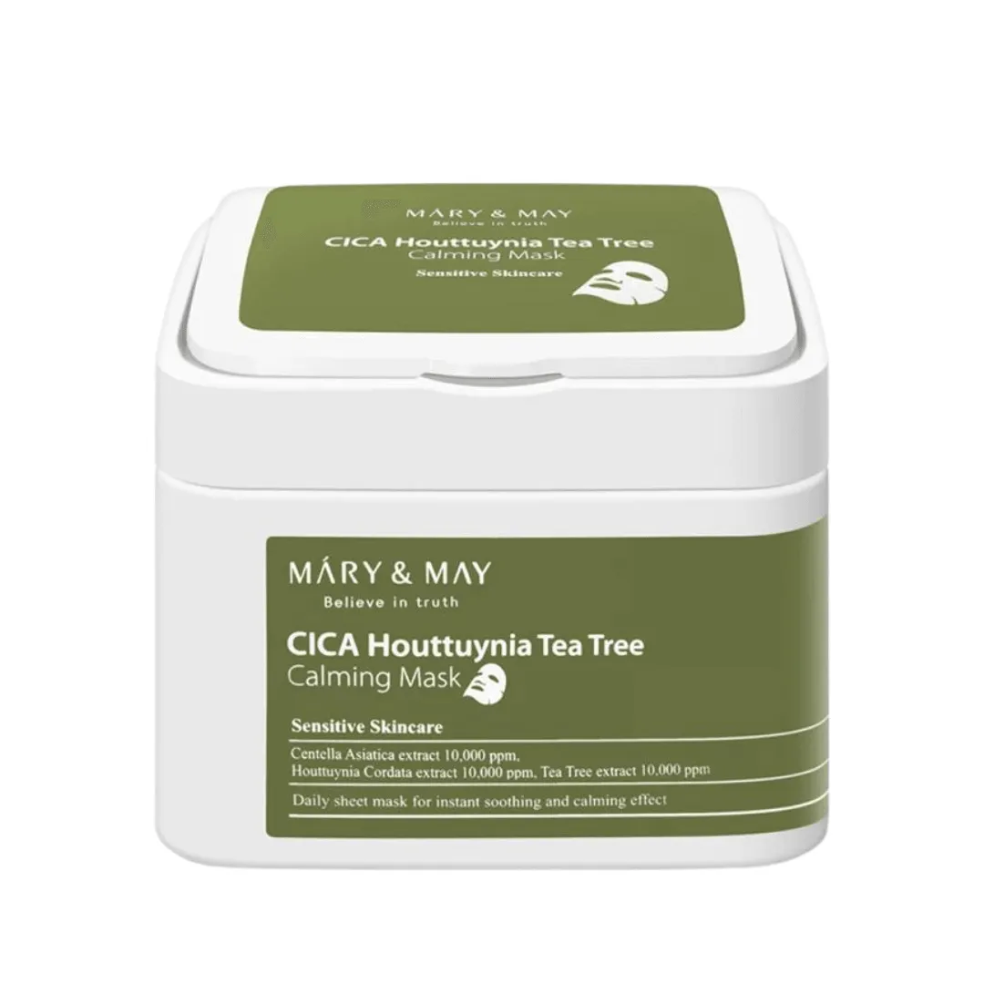 Cica Houttuynia Tea Tree Calming Mask - 30 sheets