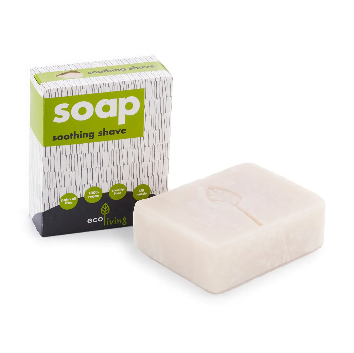 Ecoliving Soothing Shave Soap 100g