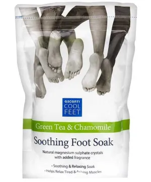 Escenti  Cool Feet Green Tea And Chamomile Soothing Foot Soak