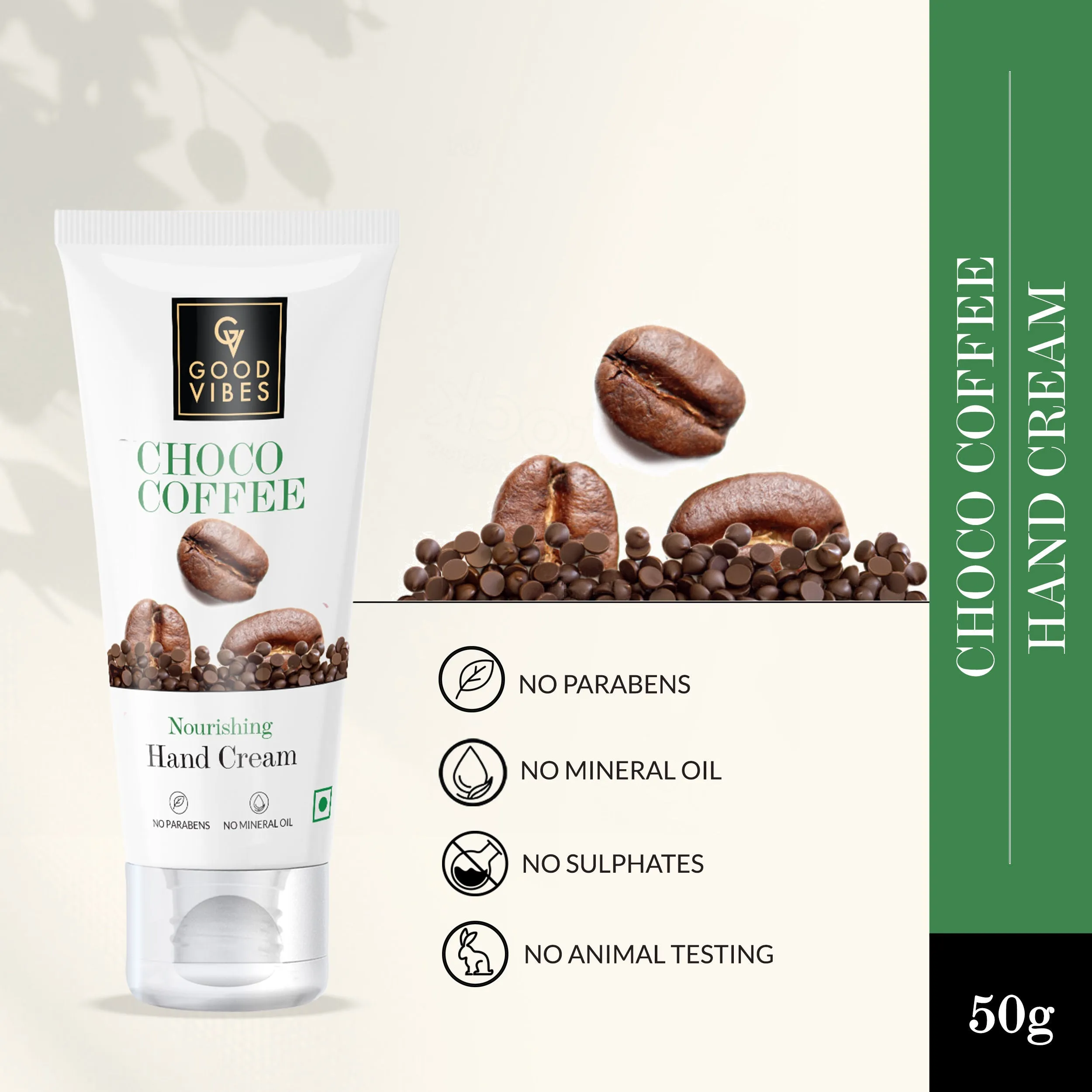 Good Vibes Choco Coffee Nourishing Hand Cream (50 gm)