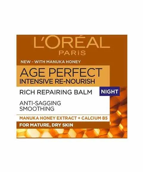 Loreal Paris Age Perfect Manuka Honey Rich Repairing Balm Night