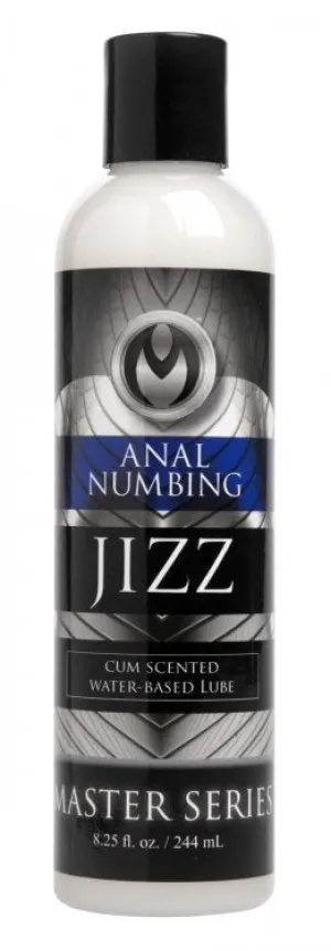 Master Series Jizz Anal Desensitizing Lube 8 Oz.