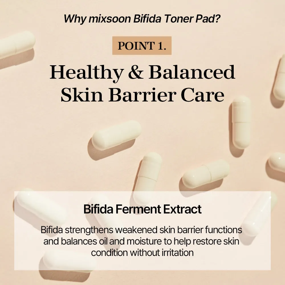 mixsoon Bifida Toner Pad