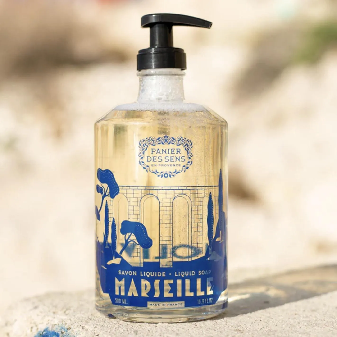 Olive Glass Marseille Liquid Soap | Limited Edition