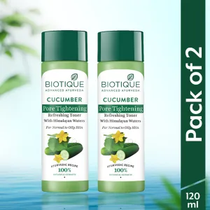 Pack of 2 cucumber toner