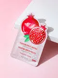 Pack of 3 | Fruit Series Hydrating Facial Sheet Mask (Pomegranate)