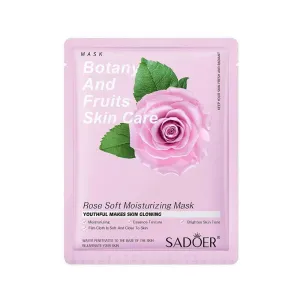 Sadoer - Botany And Fruits Rose Moisturizing Face Sheet Mask