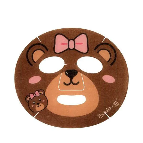 The Creme Shop Be Bouncy, Skin! Animated Bear Face Mask - Hydrating Watermelon