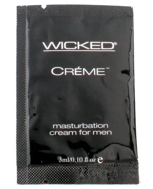 Wicked Sensual Care Masturbation Cream for Men Packette